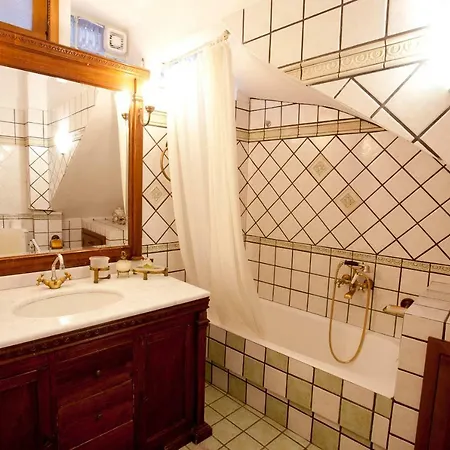 Traditional House Beneath Palamidi Castle